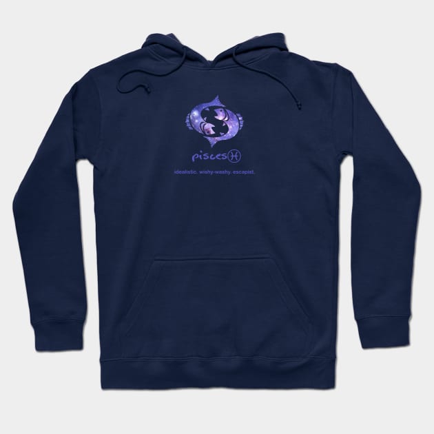 Flawed Pisces Hoodie by Taversia